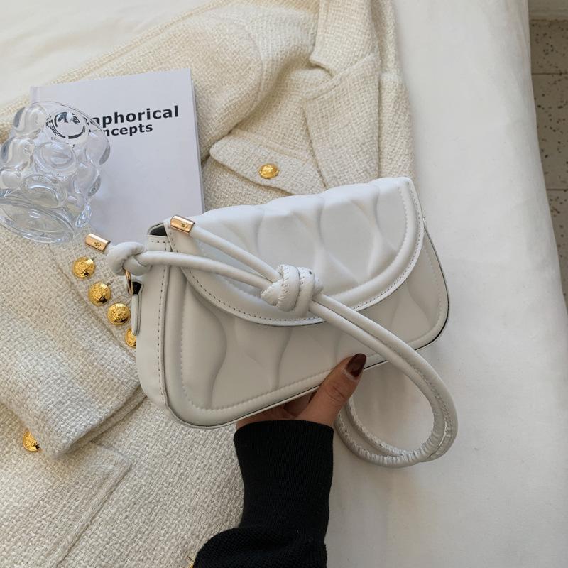 Spring Retro Bag Women's Bag New Messenger Bag Texture Fashion Shoulder Bag Trend Casual Small Square Bag
