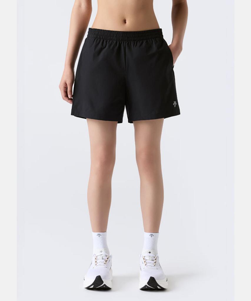 DESCENTE Essential Shorts (Men'S 5 Inch / Women'S 4.5 Inch) Black Sr323Rhp75 (Type A)