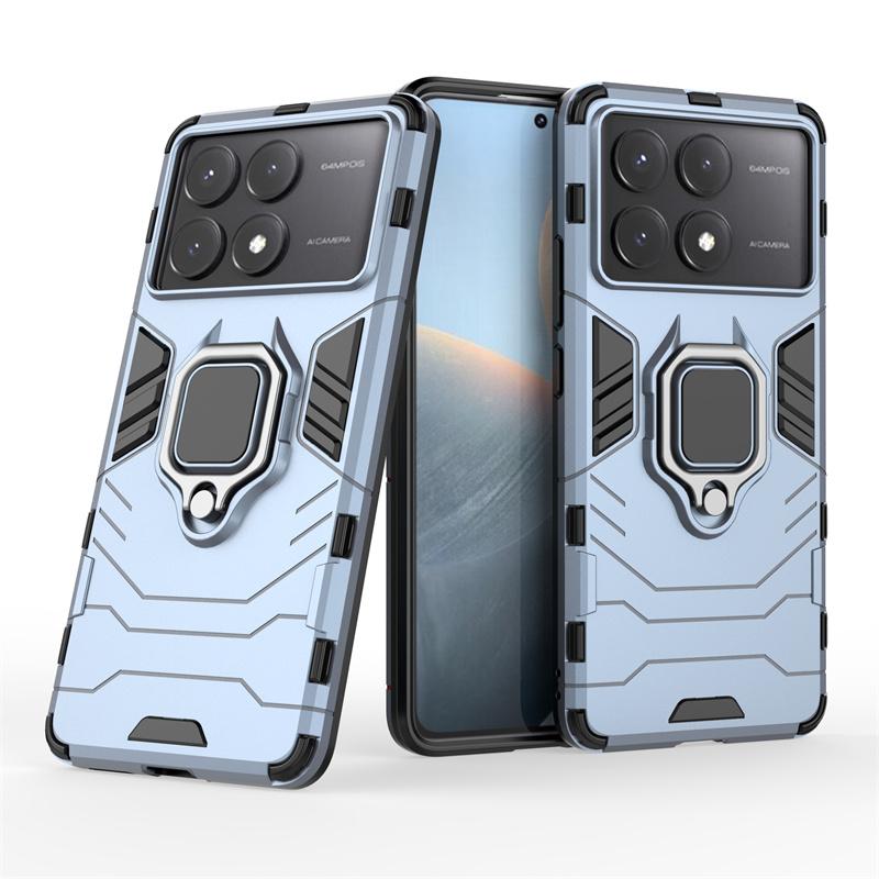 For Xiaomi Poco X6 Pro 5G Case Anti Shock Kickstand Magnet Armor Phone Cases for Poco Poko X6 Pro POCOX6 X6Pro Back Cover Fundas
