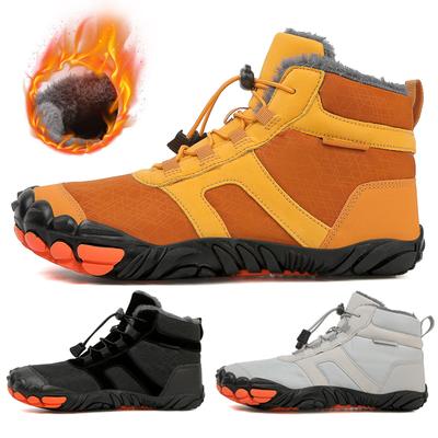 Fashion New Men's Winter Boots Outdoor Barefoot Boots Women's Ankle Boots Luxury Warm Snow Shoes Waterproof Non-Slip Sneakers