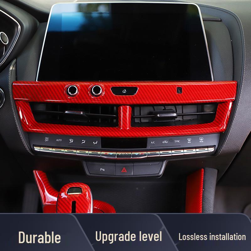 Cadillac CT5 (20-22) Carbon Fiber Interior Trim for Steering Wheel & Console