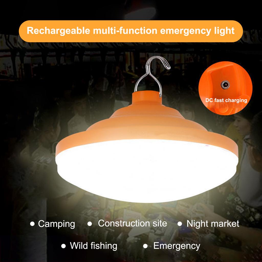 Rechargeable Light Bulb Night Market Super Bright Long Life Outdoor Lighting Three Lighting Modes