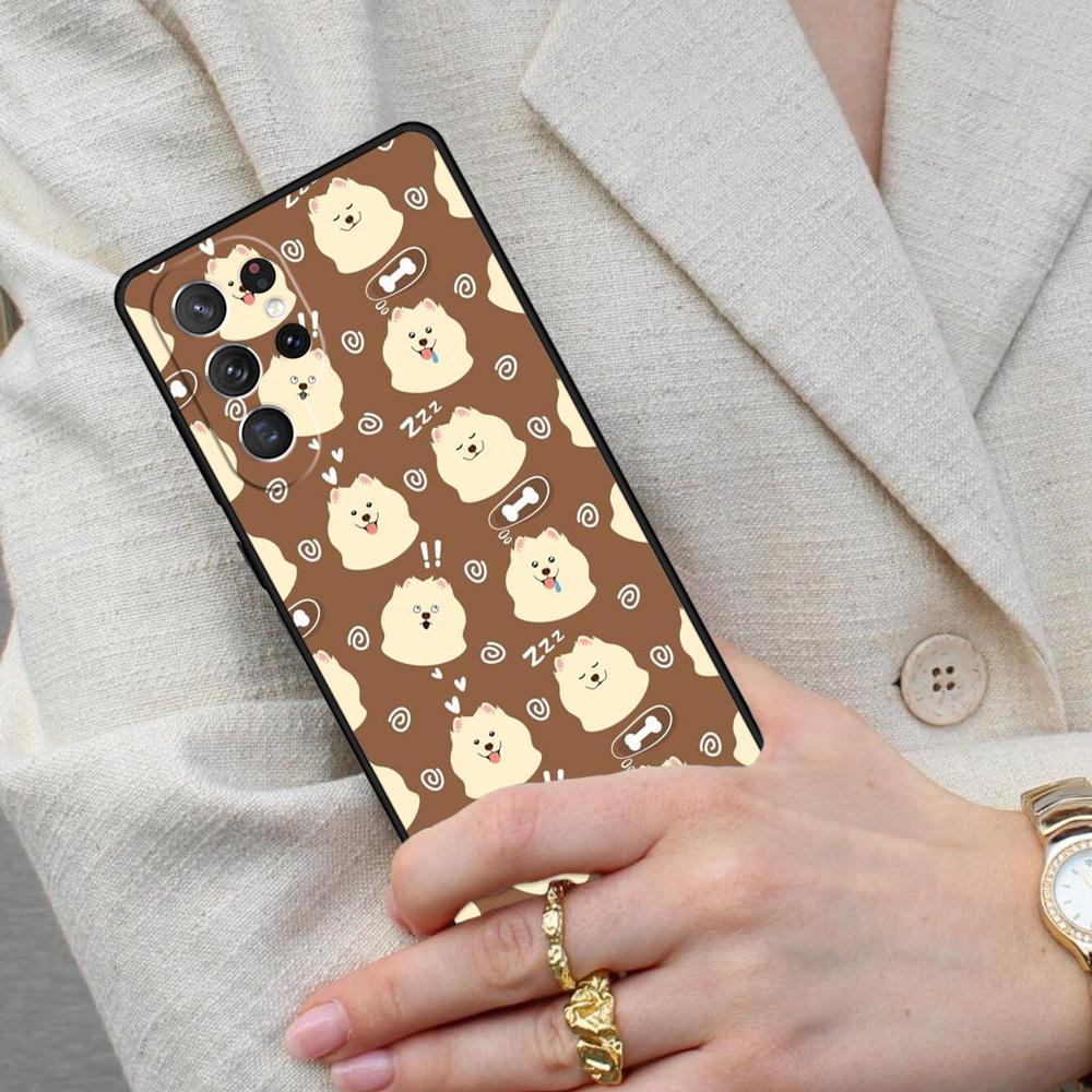Samoyed Puppy Cell Phone Case for Samsung Galaxy S26 Ultra S25 S24 S23 S22 S21 S20 Note10 Cover