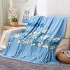 The Smurfs Flannel Blanket, High Quality Comfortable for All Seasons, Home Decor, Warmth and Comfort