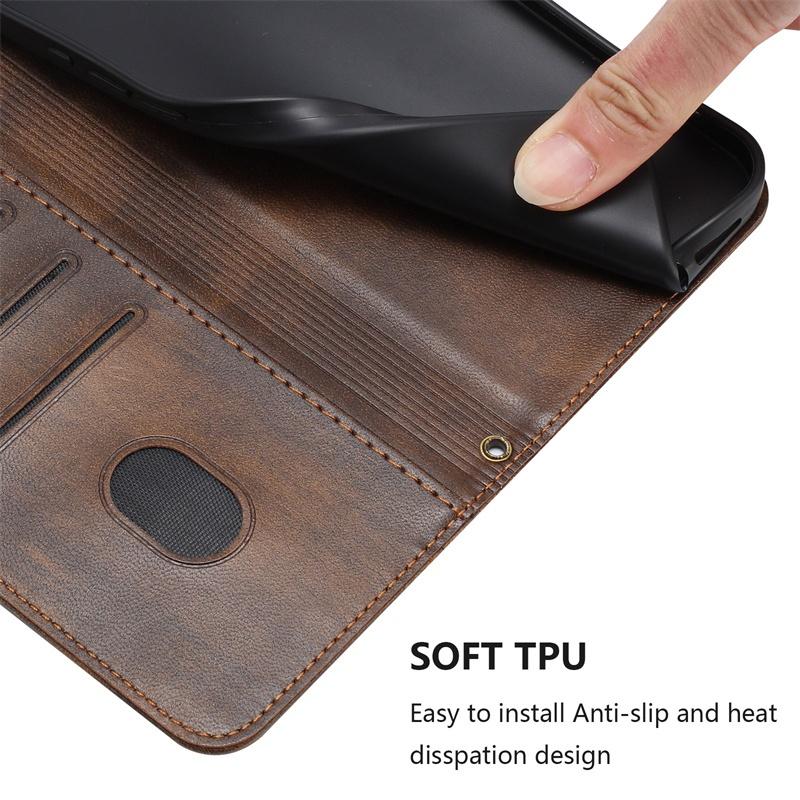 Casing For Samsung Galaxy A70 A70S A71 A715F A7160 A72 A81 A91 M60S M80S 4G 5G Leather Wallet Pocket Card Slots Flip Case Cover