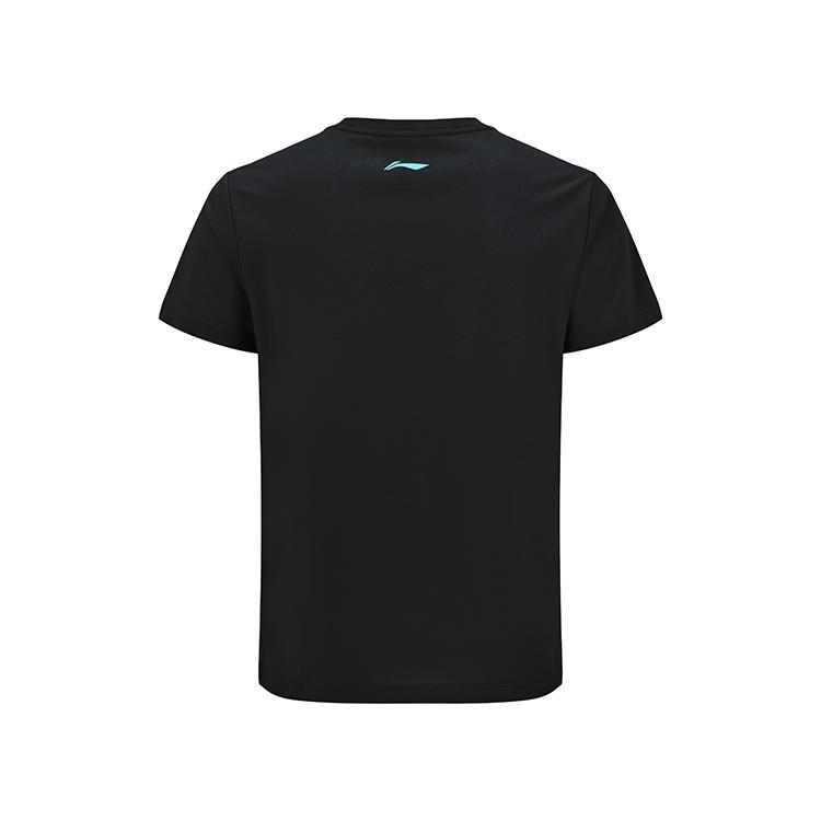 Li Ning Tischtennis Kollektion T-Shirt Unisex Schwarz ATSV607-1