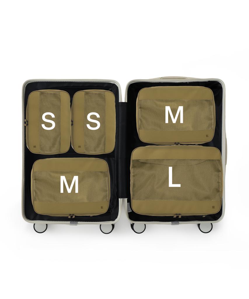 Branden Travel Compression Pouch Light S+S+M+M+L