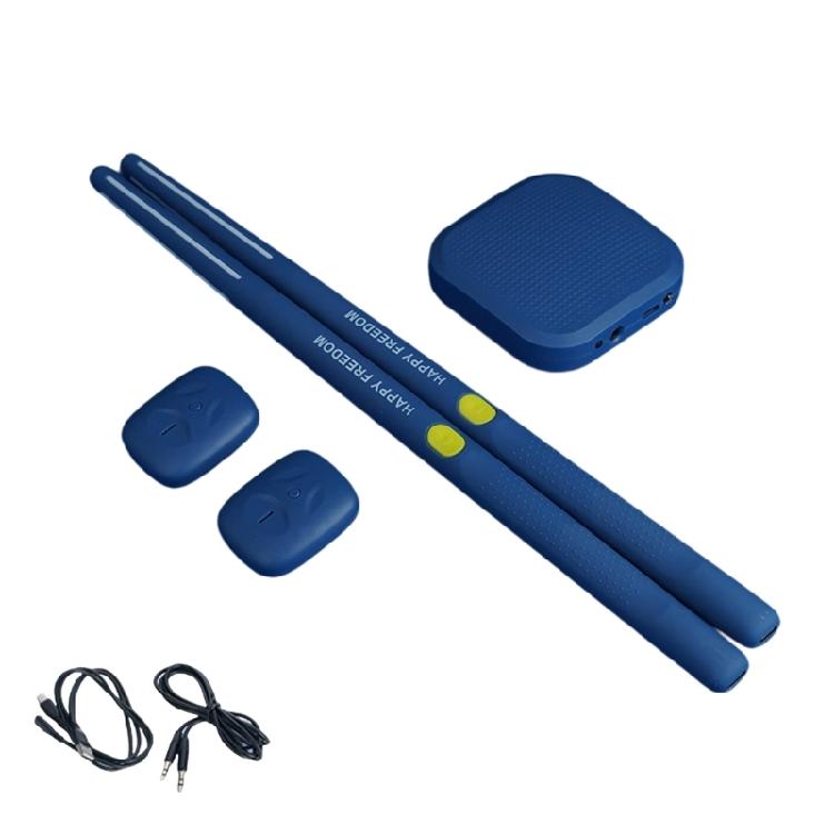 Virtual Air Drum Portable Electronic Drum Set with Drumsticks Percussion Instrument Tool for Adults, Kids Enduring