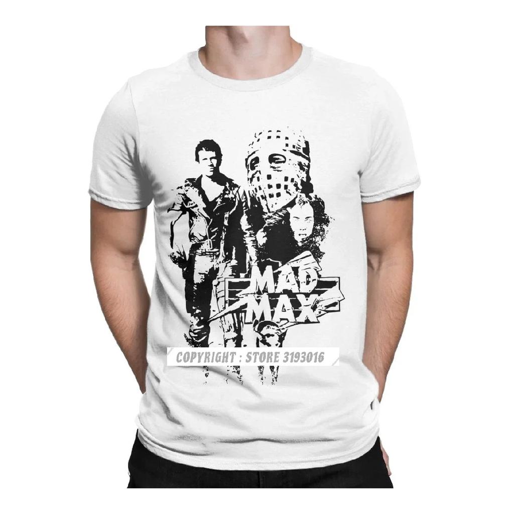 Mad Max T-Shirt Fury Road Krieger Tom Hardy Action Sci-Fi Auto Weihnachts-T-Shirts Hip Hop Streetwear Reine Baumwolle Individuelles T-Shirt