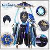 Polyester Genshin Impact Kunikuzushi-wanderer Wanderer Scaramouch Cosplay Bamboo Hat Adult Outfit