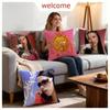 Star Anna Pepe Cushion Cover 1Pcs Decorative Covers Soft Cushion Case For Sofa Couch Decor 40X40 45X45 Pillowcases