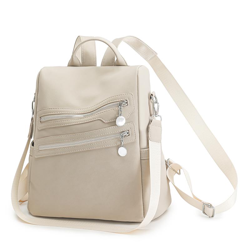 Retro Large Capacity School Bag Multi-function Shoulder Bag Women's Travel Backpack