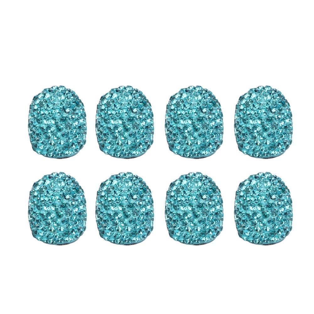 8PCS Handmade Rhinestone Wheel Valve Stem Caps Tire Valve Stem Covers  Vehicle DIY Mod Hobbyists