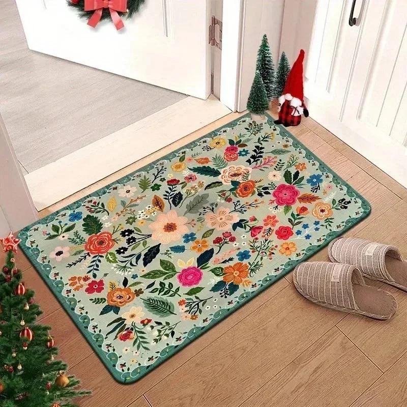 1 STuks Paddenstoelpatroon Keukenmatten Antislip Huis Deurmatten Pop design Badkamermat Badmat Tapijt voor Huis Spoelbak Wasruimte Decor