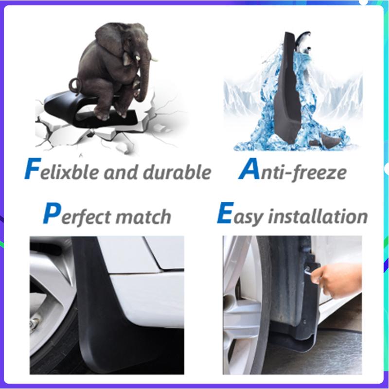 4 PCS Car Mud Flaps  for Peugeot 508 2010~2018 2011 2012 2013 2014 2015 Mudguard Splash Guards Fender Mudflaps Auto