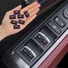 Car Door Window Button Anti Scratches Protective Sticker For Ford Focus 2 MK2 3 4 MK3 MK4 ST Mondeo Festiva Fusion Suit Fiesta