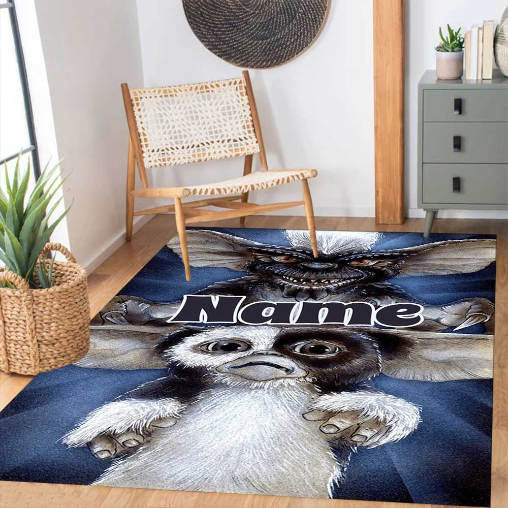 Warner (8) Customize Your Name Rug, Office Chair Cushion, Home Bedroom Living Room Gift.