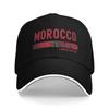 Spring Casual Baseball Cap Morocco Flag Camping Hip Hop Hats For Unisex Unisex Hot Sale  Fashion Baseball Caps