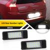 2PCS LED Licence Number Plate Light Canbus For Citroen C4 3D Hatchback 2004-2010 C4 5D Hatchback 2004-2010 C4 Picasso 2004-2010