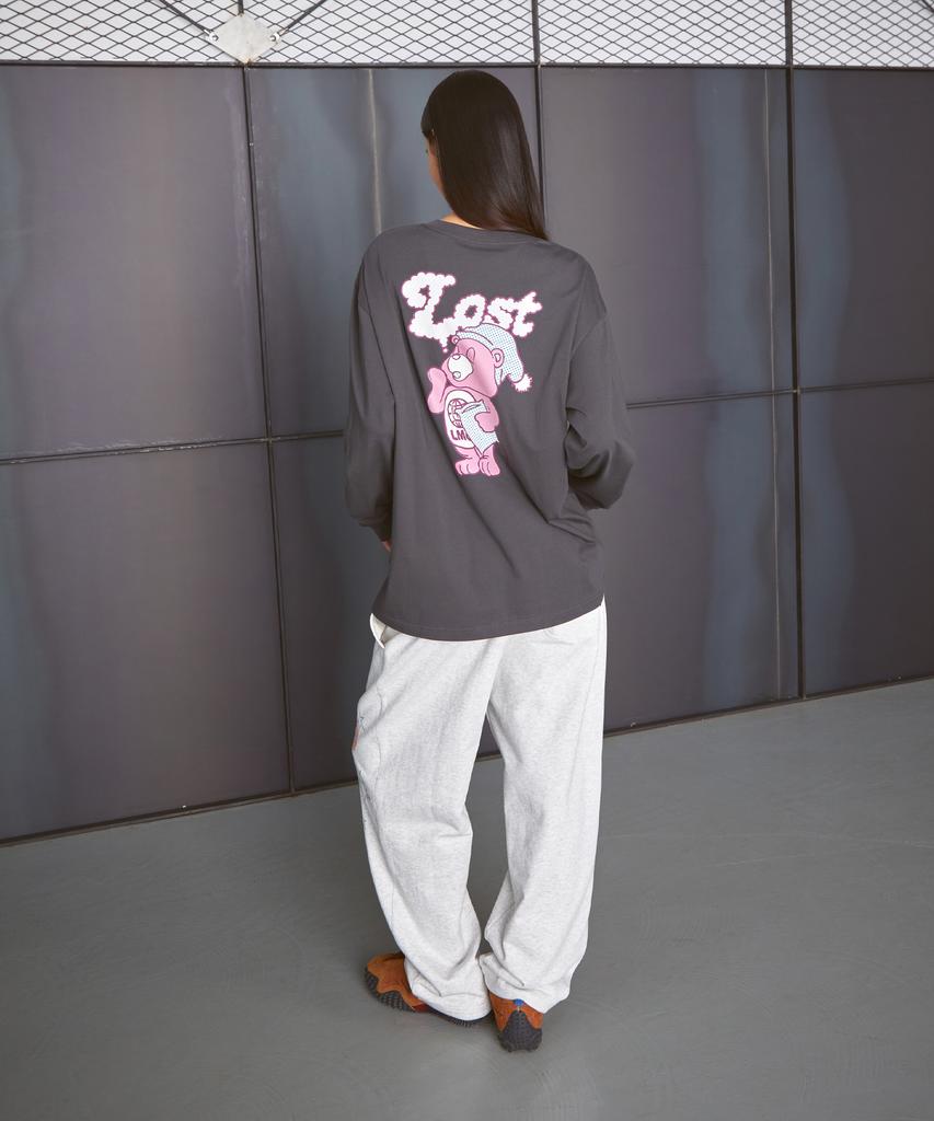 LMC Sleeping Bear Long Slv Tee White