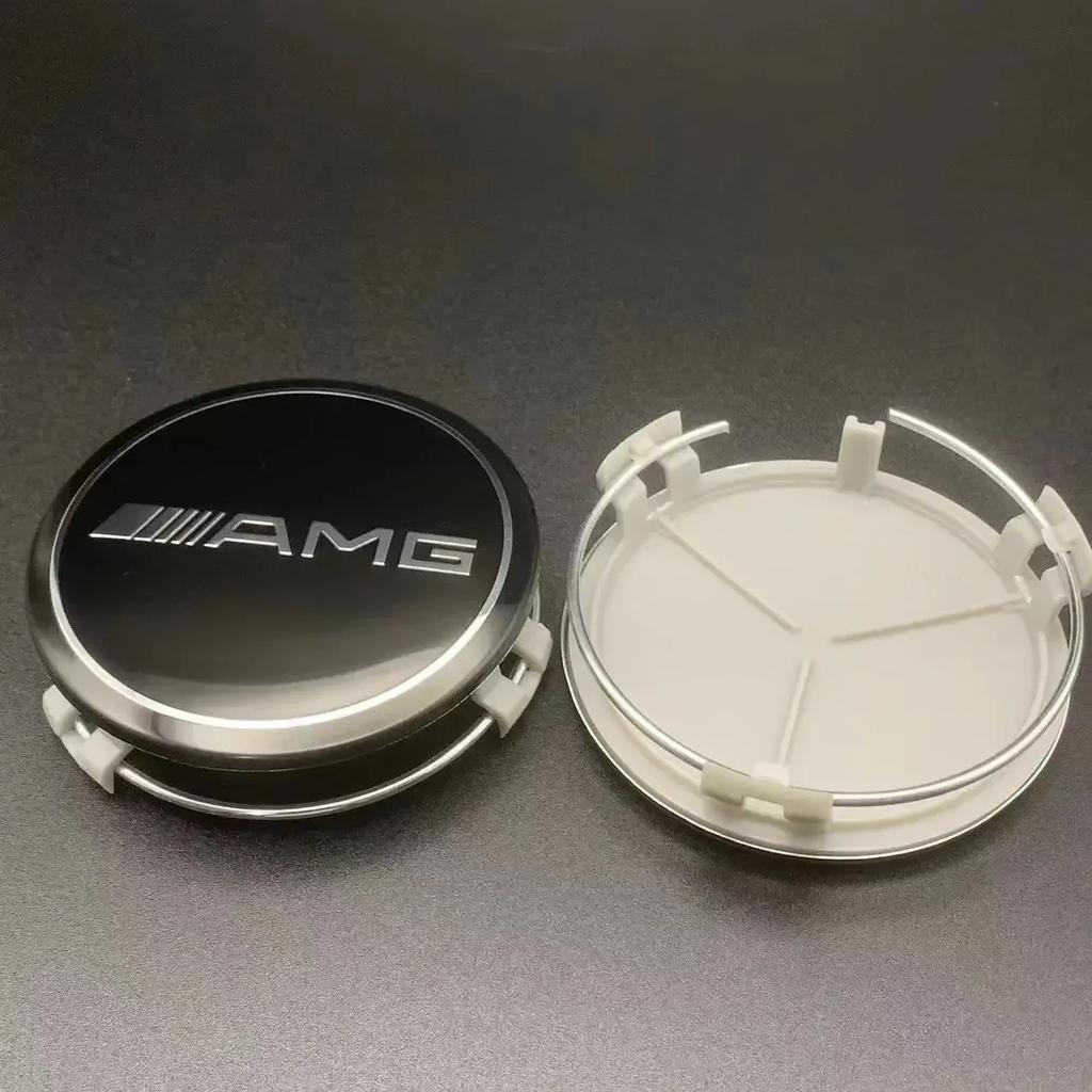 WTPEU1 C200 E200 For Mercedes Benz 1pcs/set 75mm Car Wheel Center Hub Caps Cover for Mercedes Benz B/C/E/S Class A Class C200L GLC GLK