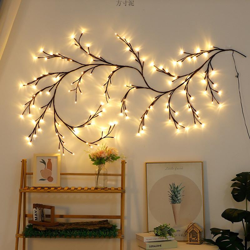 LED Boomlicht Binnen Decoratieve Muursticker Voor Slaapkamer en Woonkamer Sfeer