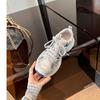 Skinny Version~ Popular Thick-soled Heightening Dad Shoes for Women In the Autumn of 2025, New Hong Kong-style Versatile Sports and Leisure Shoes