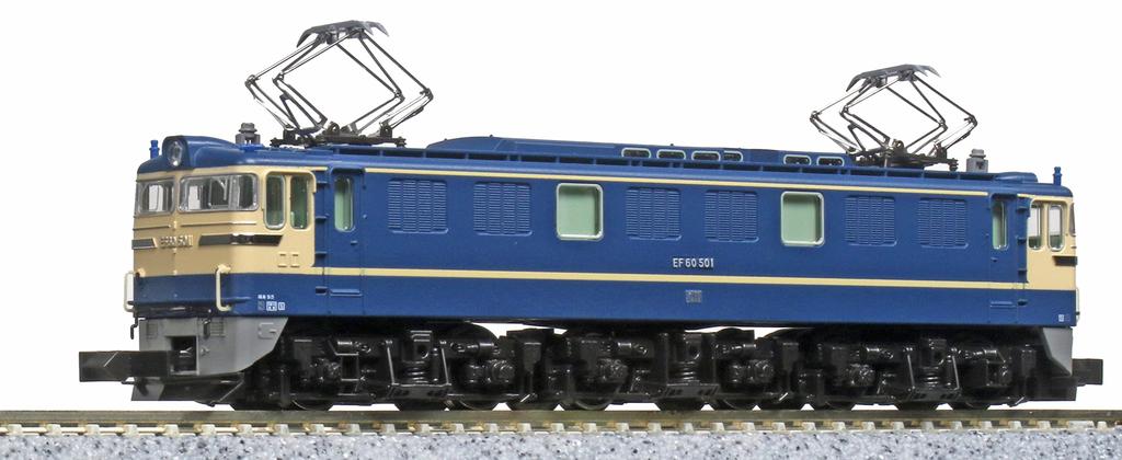 KATO 3094-4 N Scale EF60-500 Electric Locomotive Limited Express Blue Livery Model Railway Train