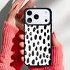 Spotted Cow Skin Print Slim Phone Case for iPhone 17 Air 16e 15 14 13 Pro Max Back Cover for 12 11 Pro Coque