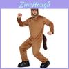 Costum de Cal pentru Halloween pentru Adulți din Material Poliester Îmbrăcăminte pentru Spectacol pe Scenă pentru Evenimente Festive