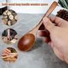 Ensemble de petites cuillères en bois, 7 pièces, Mini cuillère de Table écologique à Long manche pour la cuisine et les projets de bricolage