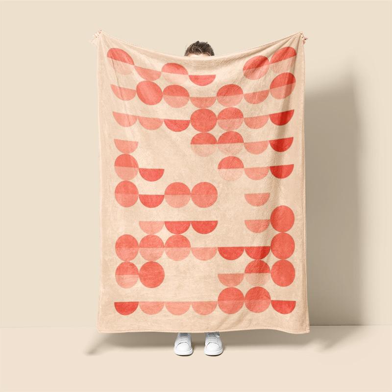 Morandi Kleur Deken Abstract Botanisch Graffiti Ontwerp Scandinavisch Minimalistisch Bank Deken Cafe Huis Dubbel Doel