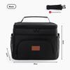 Oxford Cloth Insulated Lunch Box Bag For Outdoor Use Large Capacity Portable Meal Carrier