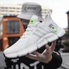 Men's Flyknit Summer Running Sneakers - Breathable, Lightweight Mesh Casual Shoes