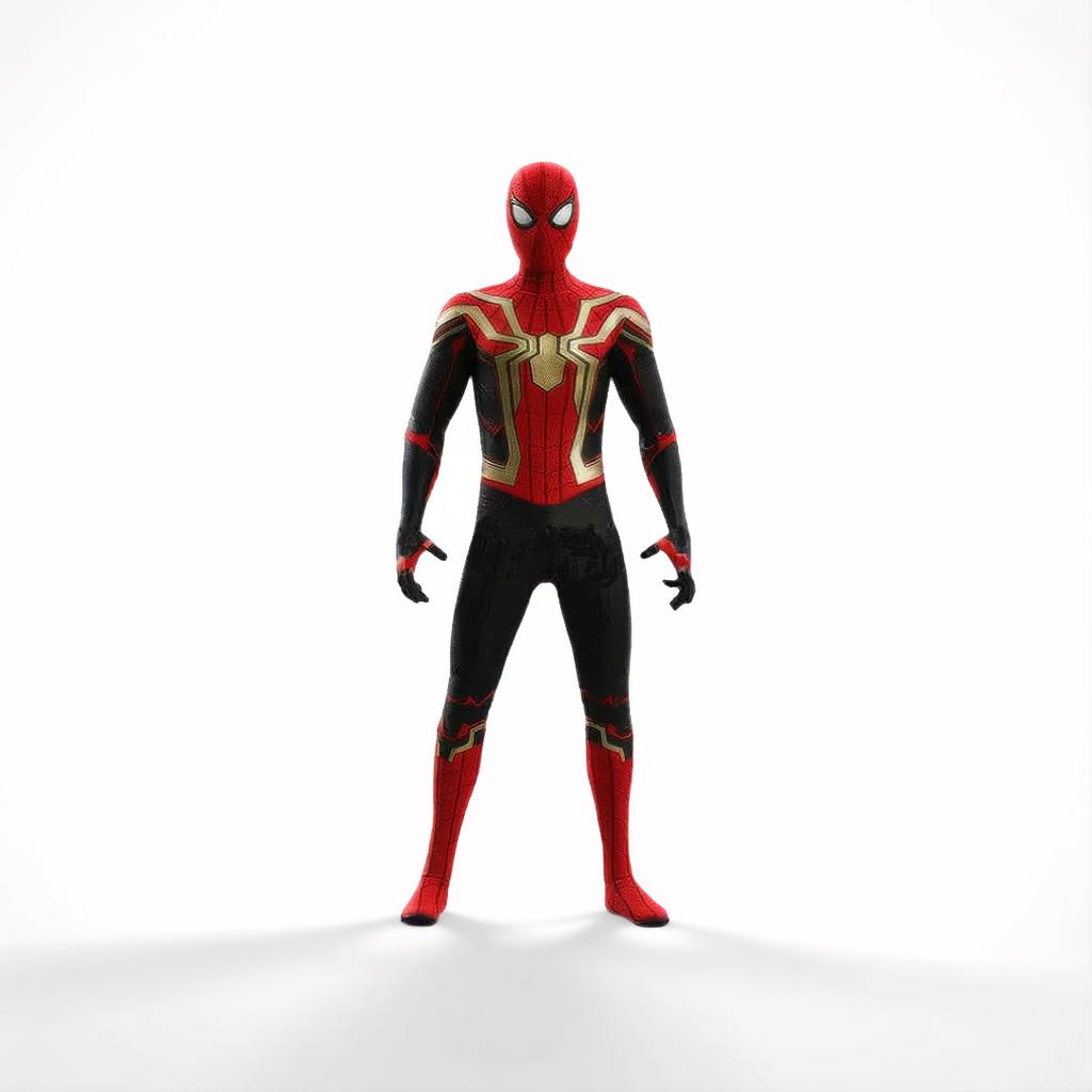 Halloween Spider-Man Bodysuit Gouden No Way Home Cosplay Kostuum Kinderen Volwassenen Rollenspel