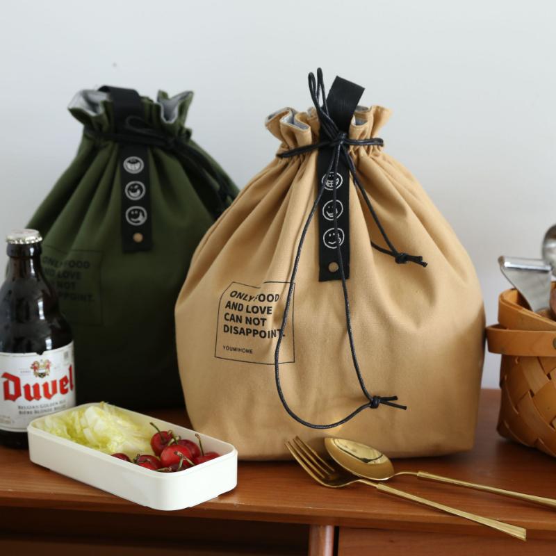 Heat Preservation Refrigeration Bag Water-Proof Foil Picnic Office School Student Easy To Carry Thermal Camping Lunch Bag Picnic Bags Practical Use