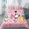 Panda Printed 2/3Pcs Bedding Set Bamboo Duvet Cover For Adult Child Bedclothes And Pillowcases Comforter Covers Bed Sets