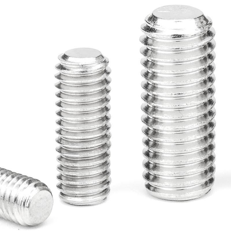 304 Stainless Steel Hex Headless Set Screw (Flat End) M3-M6