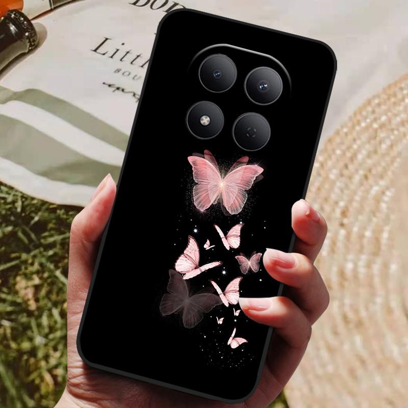 Für Xiaomi Poco M8 Hülle Schlankes Weiches TPU Schwarz Matt Mode Niedliche Handyhüllen Für Poco M8Pro M8 Pro 5G Abdeckung Schutzhüllen