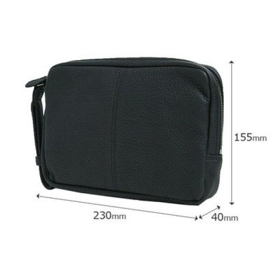 Porter Yoshida Tasche mit Zweittasche Beutel Clutch 016-01078 Schwarz (10)