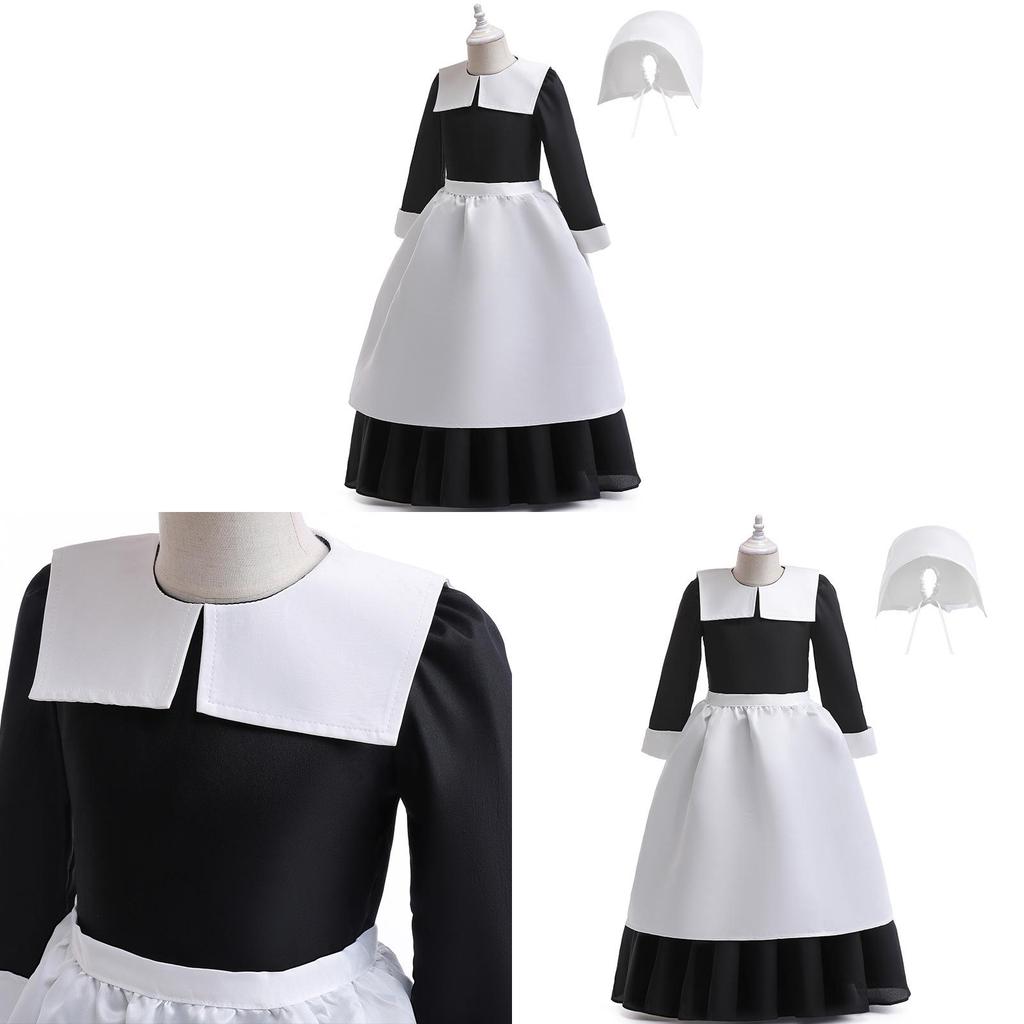 Wednesday Adams Family Wednesday Costume Dress With Polyester Material For Teens