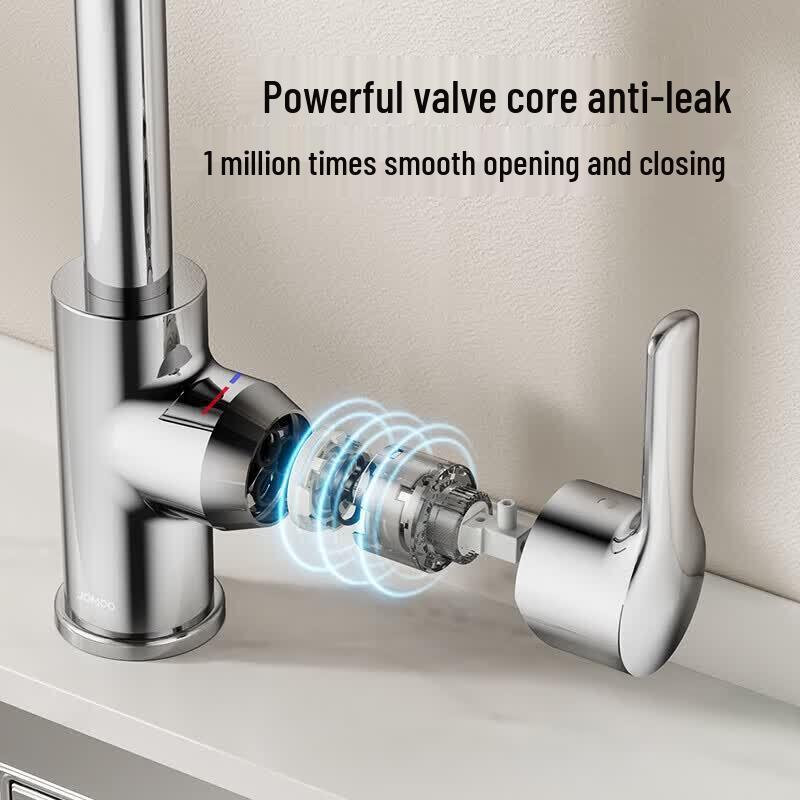 JOMOO L-shaped Rotatable Kitchen Sink Faucet