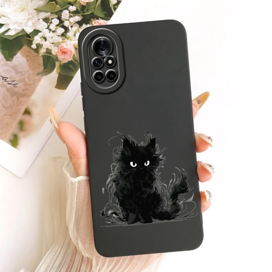 Cute Printed Phone Case For Huawei Nova 8 8i Soft Silicone Shockproof Cases For Huawei Nova8 Nova8i Covers Bumpers
