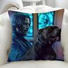 John Wick Decorative Cushions for Sofa Fall Decoration Pillowcase 45*45 Cushion Covers 45x45 Lounge Chairs Pillow Hugs Cover Bed