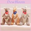 Kangaroo Mother Child Plush Toy With Soft Crystal Stuffing For Kids Gift Idea
