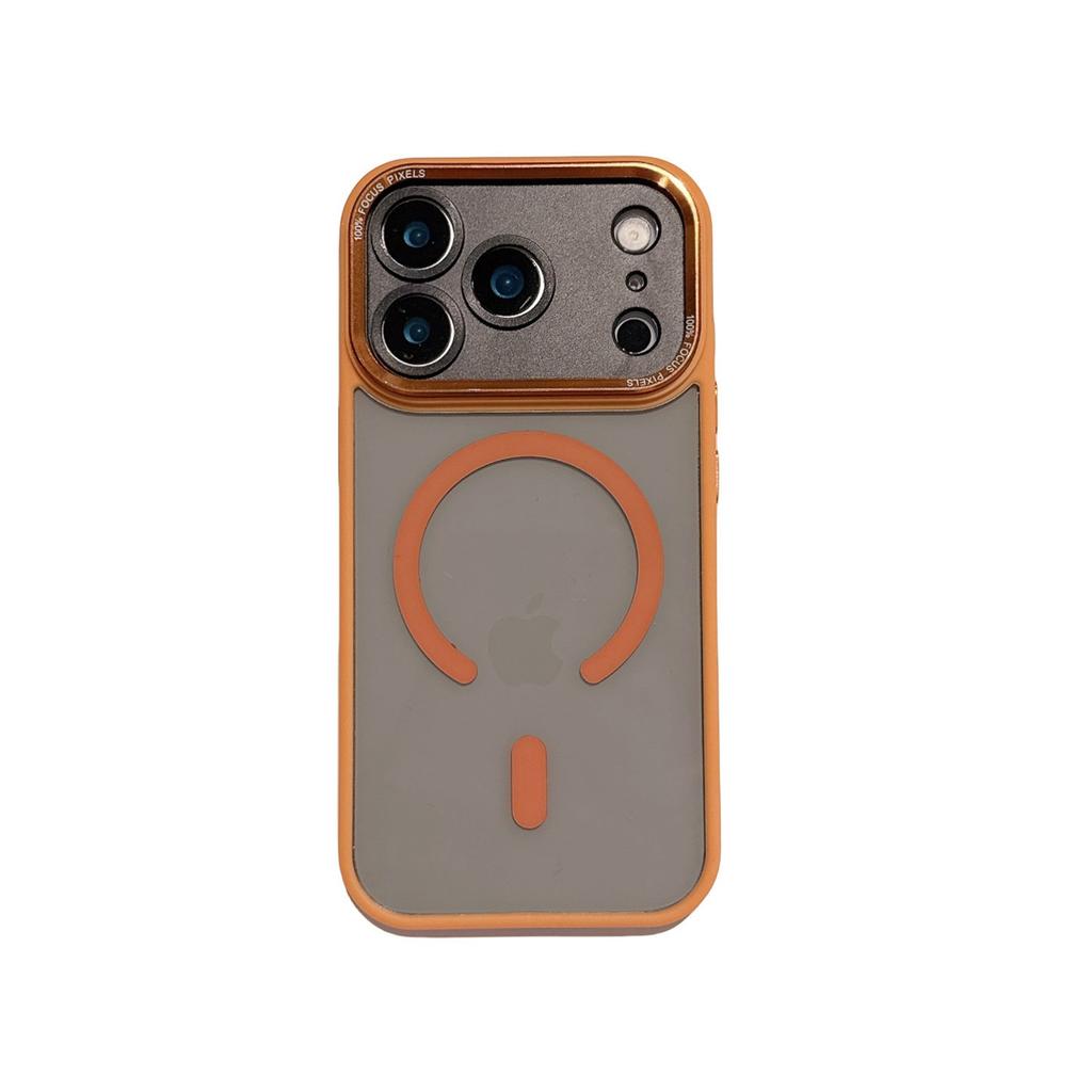 Applicable To iPhone17Air Mobile Phone Case Skin-sensitive Magnetic Suction Apple 16PROMAX Lens Anti-drop All-inclusive Protective Case