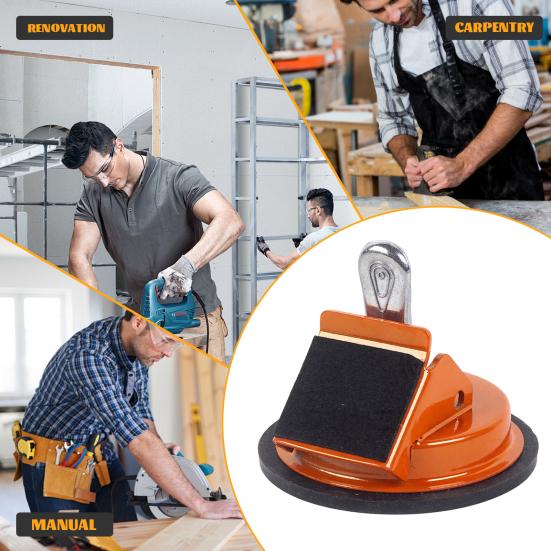 Floor Gap Fixer Heavy Duty Iron Suction Cup Floor Gap Repair Tool with Adhesive Pad Wood Laminate Textured Floors Floor Gap