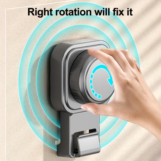 Wall-Mounted Pot Lid Holder Suction Cup Kitchen Pot Lid Organizer Pan Lid Storage Rack with Removable Drip Tray for Cutting Board
