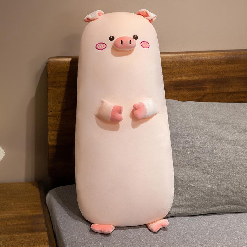 Süßer Ausdruck Schwein Kissen Plüschtier Puppe Ferkel Puppe Mädchen Stoffpuppe Geburtstagsgeschenk