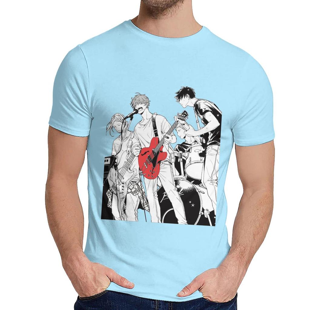 Anime Given Manga Tričko s kulatým výstřihem Crazy Unisex Bavlna Pánské Tričko Design Pro Unisex